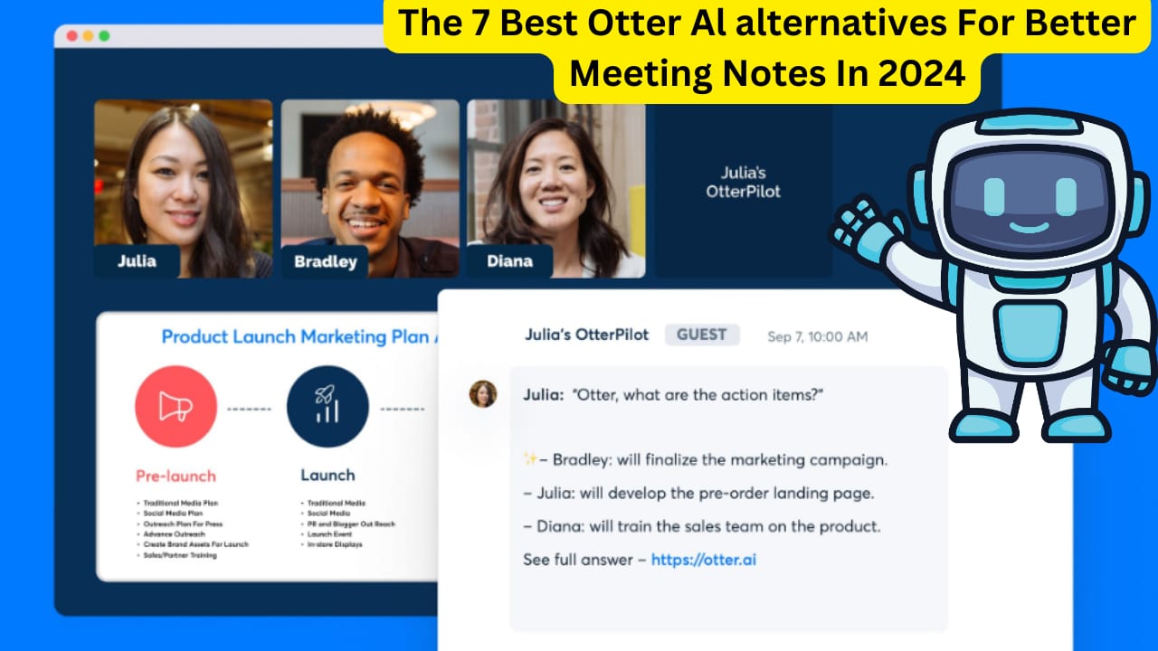 The 7 Best Otter Al alternatives For Better Meeting Notes In 2024