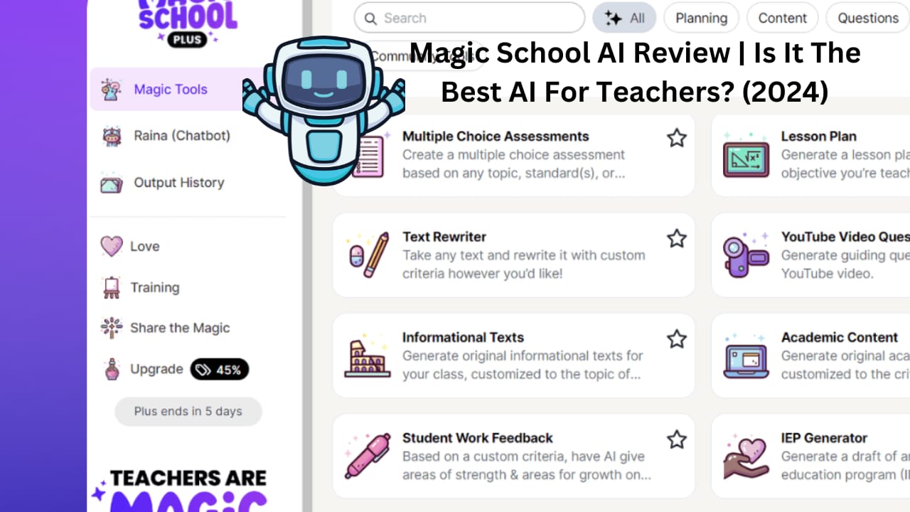 Magic School AI Review | Is It The Best AI For Teachers? (2024)